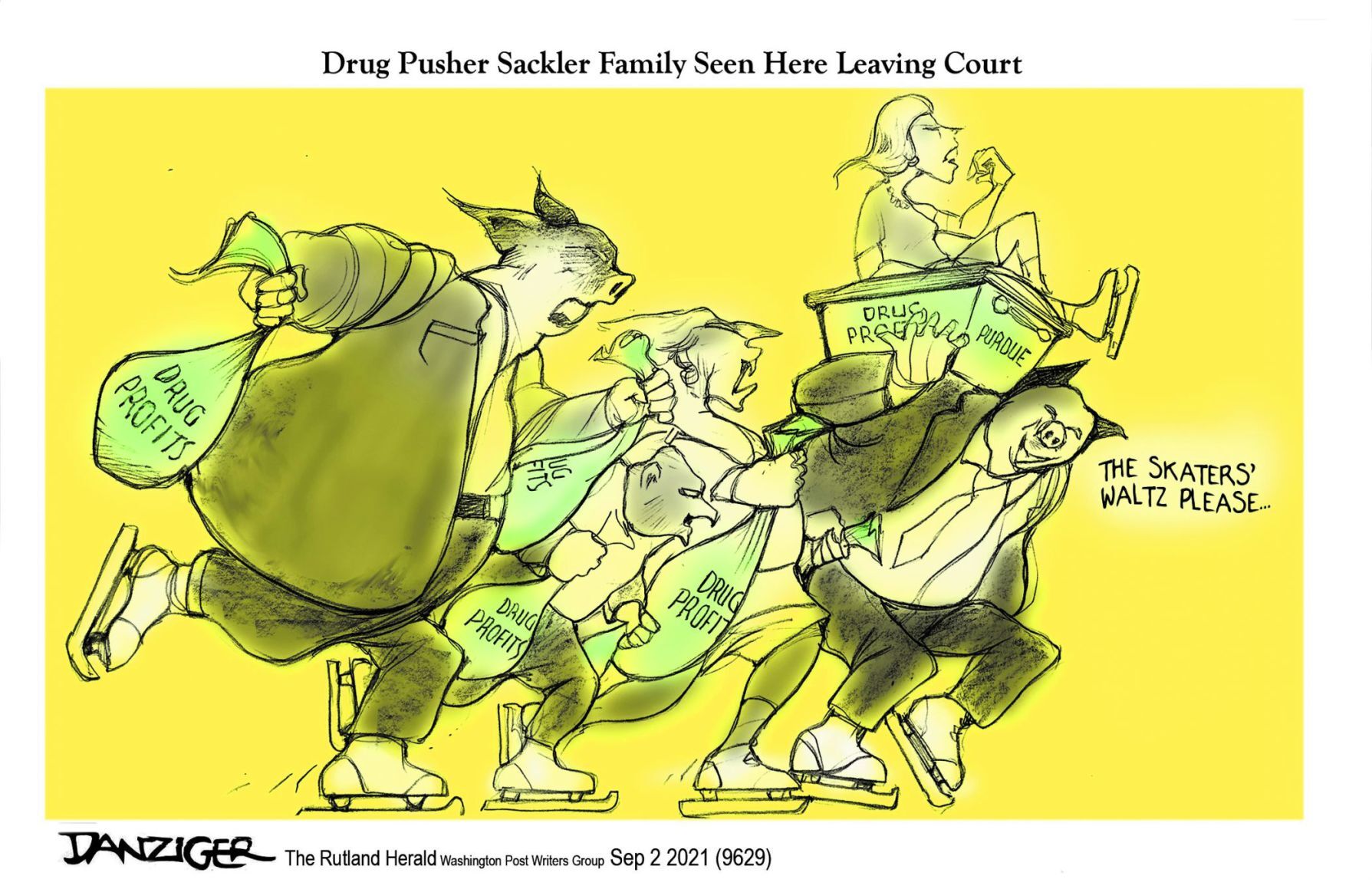 Jeff Danziger cartoon